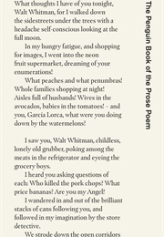 The Penguin Book of the Prose Poem (Jeremy Noel-Tod)