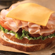 Turkey and Cheese Sandwich