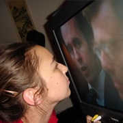 Sitting Too Close to the TV Damages Your Eyes