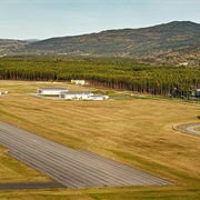 Hønefoss Airport, Eggemoen