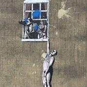 Banksy: Well Hung Lover
