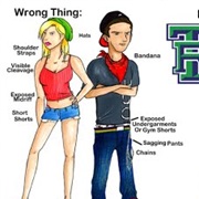 Dress Codes Were Super Strict