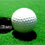 The Average Golf Ball Has 336 Dimples