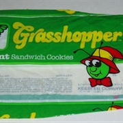 Grasshopper Cookies (Sandwich Style of 80s)