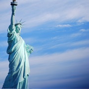 See the Statue of Liberty