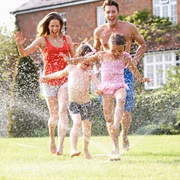 Run Through a Sprinkler