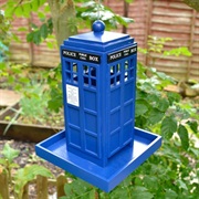 Police Box Bird Feeder