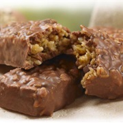 Fudge Dipped Granola Bars