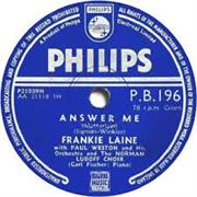 Frankie Laine - Answer Me
