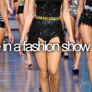 Be in a Fashion Show
