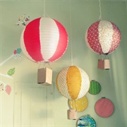 Selfmade Balloon Lamp