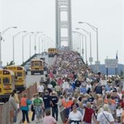 Mackinac Bridge Walk (Labor Day)