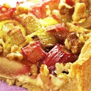 Rabarbrapai (Rhubarb Tart)