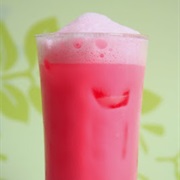 Air Sirap Bandung (Milky Rosewater Syrup Drink)