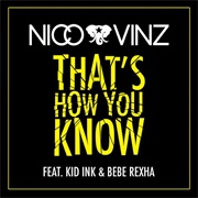 That's How You Know - Nico & Vinz