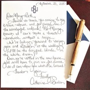 Write (NOT Text) a Thank You Note