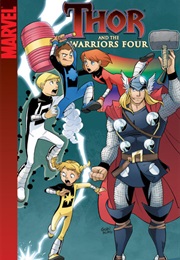 Thor and the Warriors Four (Alex Zalben)