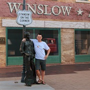 Stand on the Corner in Winslow, Arizona