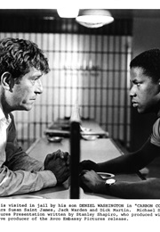 Denzel Washington and George Segal in Carbon Copy (1981)