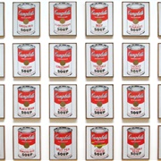 Andy Warhol: Campbell's Soup Cans (Series of 32) (1962) Museum of Modern Art, New York