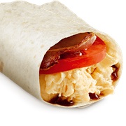 Bacon, Egg and Tomato Wrap (Australia)