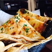 Onion Kulcha at India Palace