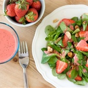 Strawberry Salad W/ Strawberry Poppy Seed Dressing