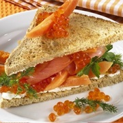 Caviar Sandwich