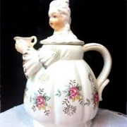 Cabbage Rose Lady Teapot