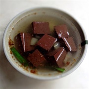 Pig Blood Curd