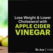 Apple Cider Vinegar to Lower Cholesterol & Blood Pressure