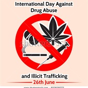 International Day Against Drug Abuse and Illicit Trafficking (June 26)