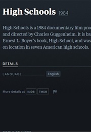 High Schools (1984) (1984)