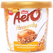 Salted Caramel Aero Mousse