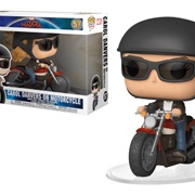 Carol Danvers on Motorcycle