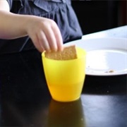 Honey Graham Cracker in Orange Juice