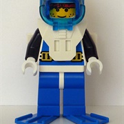 Aquanaut 1 With Blue Flippers