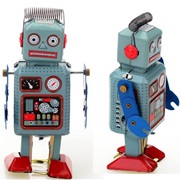 Wind-Up Tin Robot