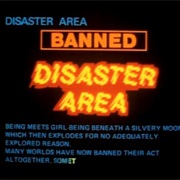 Disaster Area (The Restaurant at the End of the Universe)