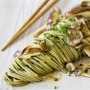Green Tea Noodles