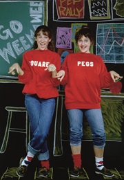 Sarah Jessica Parker and Amy Linker in Square Pegs (1982)