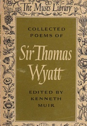 Selected Poems (Thomas Wyatt)