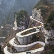 Adventuring Round Tianmen Mountain, China