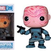 Deadpool Unmasked Green Outfit