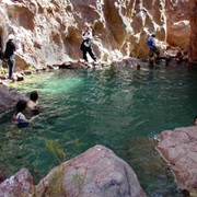 Hike to Gold Strike Hot Springs, NV