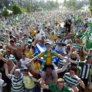Celtic Fans in Seville