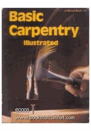 Basic Carpentry, Sunset Books