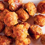 Sausage and Cheddar Balls
