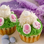 Upturned Bunny Cupcakes