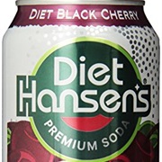 Hansen's Diet Black Cherry Soda